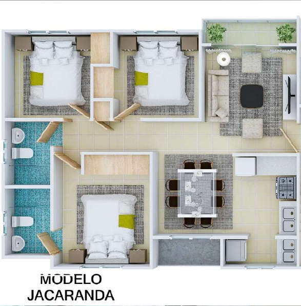 Planta Jacaranda