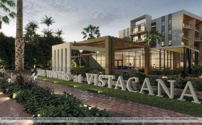 Proyecto redidencial The Towers at Vista Cana